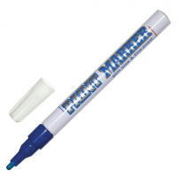 Маркер-краска Munhwa Slim Size синий, 2 мм, пулевидный наконечник, нитро-основа