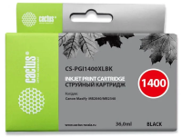 Картридж струйный Cactus CS-PGI1400XLBK черный