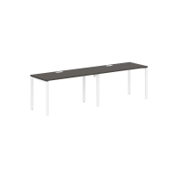 Стол 2-х местный EUWST 2767 Мокко/Белый 2726х670х750 EDIS