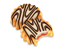 Печенье Дымка Клубника в шоколаде 3.3кг