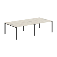 Стол 4-х местный XS6WST 2814 Сосна Эдмонт/Антрацит 2800х1406х750 XTEN-S60