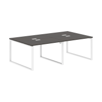 Стол 4-х местный EQWST 2313 Мокко/Белый 2326х1346х750 EDIS