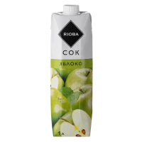 Сок Rioba яблоко, 1л