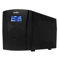 ИБП Sven Pro 1500 1500VA (900W), 3 евророзетки, 2 розетки, RJ45, SV-0138