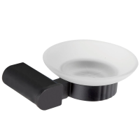 Мыльница для ванны Nofer Capri черная, 16225.N