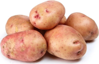 Картофель красный мытый