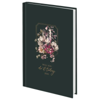 Ежедневник датированный 2026 145х215 мм, А5, STAFF, ламинированная обложка, 'Crystal', 117331