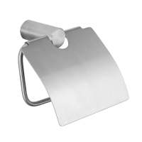 Держатель туалетной бумаги H Roma матовый, с крышкой, 16826.S
