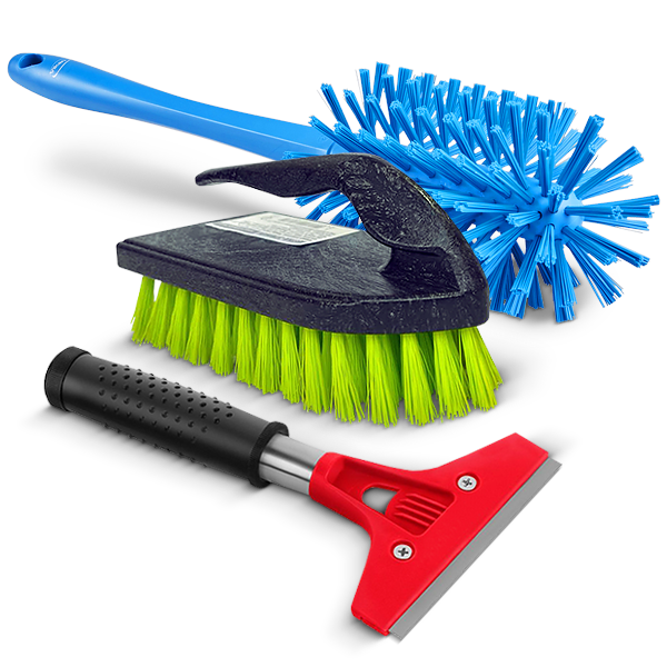 Щетки, ершики, скребки