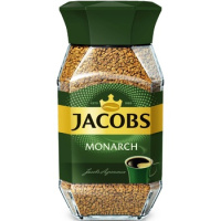 Кофе растворимый Jacobs Monarch 190г, стекло