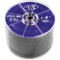 Диск DVD-RW Vs 4.7Gb, 4x, Bulk, 50шт/уп