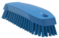 Щетка ручная Vikan 165мм, средний ворс, скребковая, синий, 35873