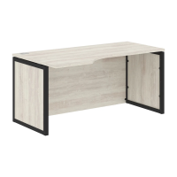 Стол эргономичный XQPCET 169H(L) Сосна Эдмонт/Антрацит 1600х900х750 XTEN-QP