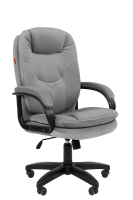 Кресло Chairman Home 668 Россия ткань Т-55 серый LT