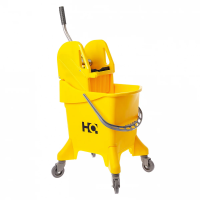 Тележка одноведерная с универсальным отжимом жлт 31л HQ Profiline 73888