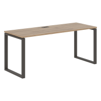 Стол прямой EQST 1767 Дуб Денвер светлый/Мокко 1760х670х750 EDIS