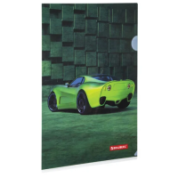 Папка-уголок Brauberg Sport Car, А4, 150мкм