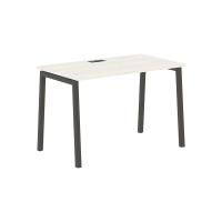Стол прямой ELST 1167 Ясень Траун/Мокко 1160х670х750 EDIS