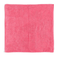 Салфетка MULTI-T TTS,  40X40 см,   микрофибра,  красный цвет,  5 шт., TCH101010