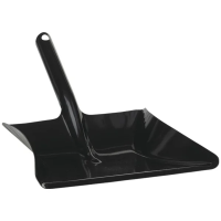 Совок ручной Vikan 245мм, черный, металл