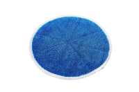 Круглый пад Росмоп d-43см, микроволоконный, синий, петельный