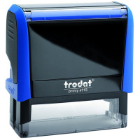 Оснастка для прямоугольной печати Trodat Printy 70х25мм, синяя, 4915
