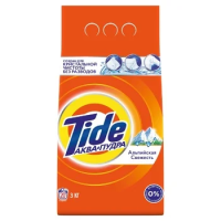 Стиральный порошок Tide Аква-Пудра 3кг, альпийская свежесть, автомат