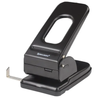 Дырокол Brauberg Heavy duty до 60 листов, черный