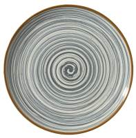 Тарелка Metro Professional Madleen Grey 26см, обеденная, 6шт/уп