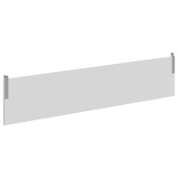 Фронтальная панель подвесная XGDST 187.1 Белый/Нержавейка полированная 1700х350х18