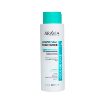 Бальзам-кондиционер Aravia Professional Volume Save Conditioner, для придания объема тонким и склонным к жирности волосам, 400мл