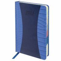 Ежедневник датированный 2023 А5 148х218 мм GALANT 'CombiContract', темно-синий, 114166