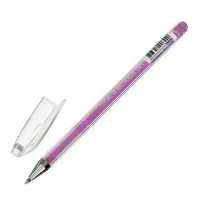 Ручка гелевая Crown 'Hi-Jell Pastel' фиолетовая пастель, 0,8мм