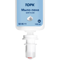 Пенное мыло в картридже Tork Мягкое S4, 520511, 1л