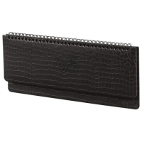 Планинг датированный 2026 305х140 мм BRAUBERG 'Comodo', под кожу, черный, 117223