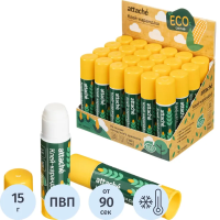 Клей-карандаш на натуральной основе 15г Attache