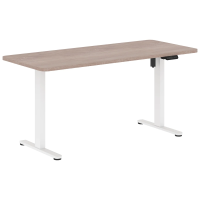 Стол письменный XHT 1567 Дуб Сонома/Белый 1560х670х745-1205 XTEN-UP