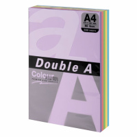 Цветная бумага для принтера Double A интенсив желтая, А4, 500 листов, 80 г/м2