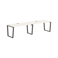 Стол 2-х местный EVWST 3180 Ясень Траун/Мокко 3126х800х750 EDIS