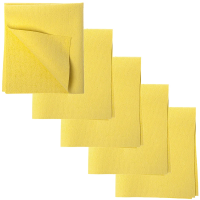 Салфетка HQ ProfiLine желтая 5шт, 35 x 40см, 75623