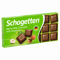 Шоколад Schogetten Лесной орех, молочный, 100г