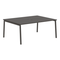 Стол 2-х местный ELWST 1713 Мокко/Мокко 1760х1346х750 EDIS