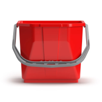 Ведро пластиковое 25 литров красное TTS, 000R3500