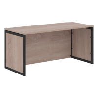 Стол прямой XQPST 167H Дуб Сонома/Антрацит 1600х700х750 XTEN-QP