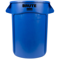 Мусорный бак Rubbermaid Brute 121.1л, синий, FG263200BLUE