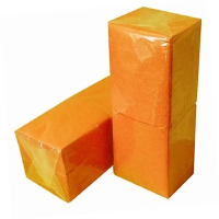 Салфетки сервировочные Roshy Big Pack 24х24см, оранжевые, 1 слой, 350шт