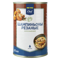 METRO Chef Грибы шампиньоны резаные, 425мл