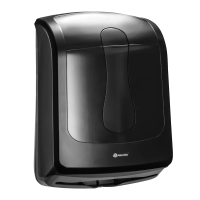 Диспенсер для полотенец листовых Merida One AEC101, черный, пластик