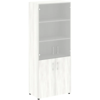 Шкаф YALTA со стекл. LT-ST 1.2 снежная патина В2012