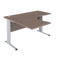 Стол угловой Skyland Imago-M CA-3M, эргономичный, левый, ясень шимо, 1400х1200х755мм